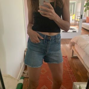 Madewell Jean shorts